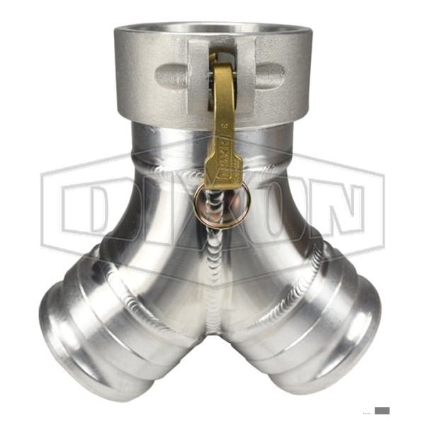 Dixon 4 in ALUM COUPLER x ADAPTER WYE 400YDAAAL - main